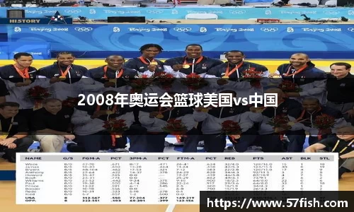 2008年奥运会篮球美国vs中国