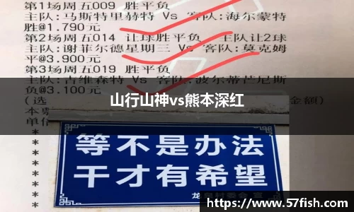 山行山神vs熊本深红